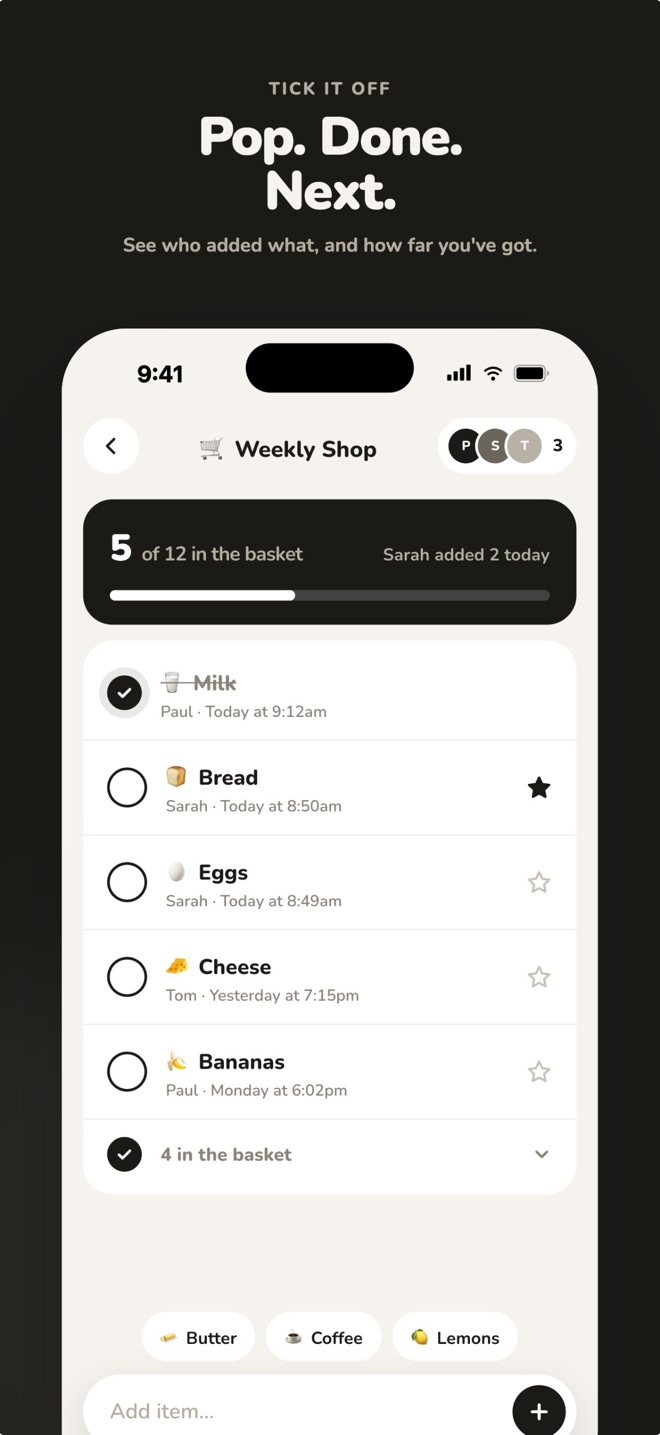 Basket Mate screenshot 2