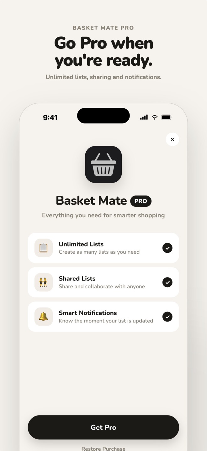 Basket Mate screenshot 5
