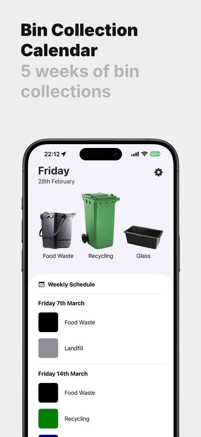 Edinburgh Bins screenshot 1