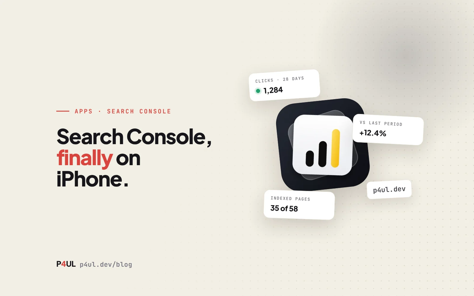 Search Console, finally on iPhone.